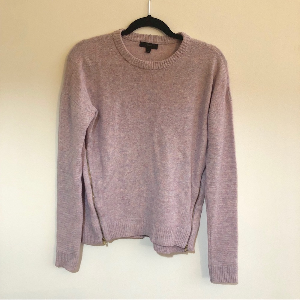 Pink J Crew Sweater